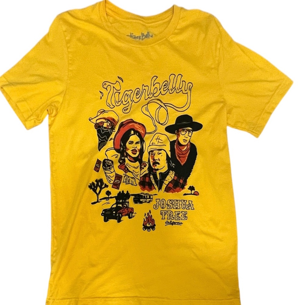 Vintage collectibles rare Tigerbelly Joshua Tree  California T- Shirt Size Large